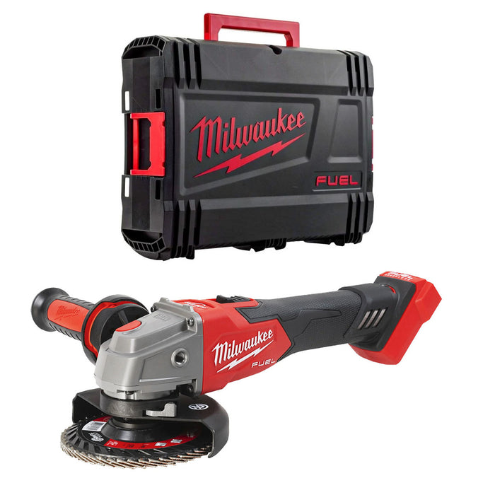 Máy mài góc Milwaukee M18 FSAGV125XB dùng Pin 18V, đường kính lưỡi 125mm công tắc trượt