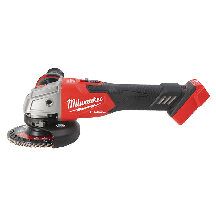 Máy mài góc Milwaukee M18 FSAGV125XB dùng Pin 18V, đường kính lưỡi 125mm công tắc trượt