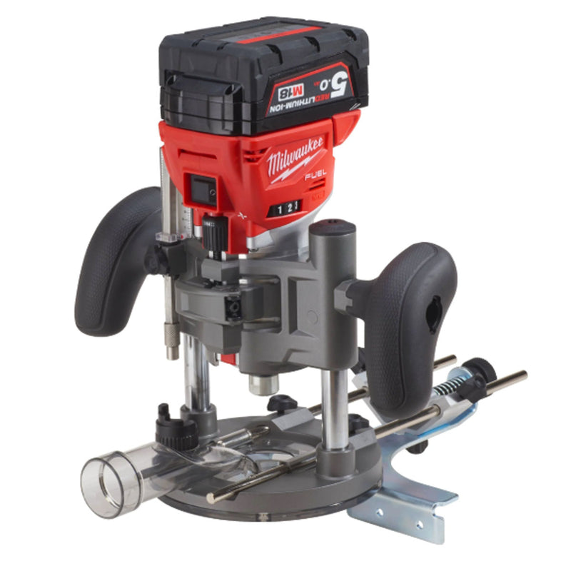 Máy phay Milwaukee M18 FTR dùng Pin 18V, chấu bóp 6mm và 6.35mm (1/4 inch)