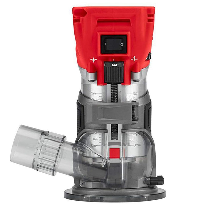 Máy phay Milwaukee M18 FTR dùng Pin 18V, chấu bóp 6mm và 6.35mm (1/4 inch)