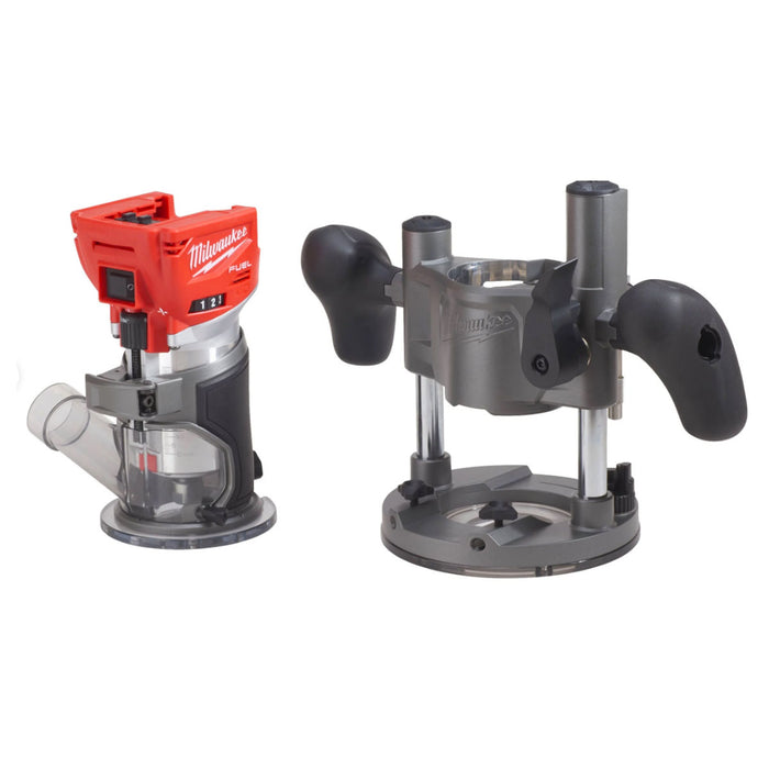 Máy phay Milwaukee M18 FTR dùng Pin 18V, chấu bóp 6mm và 6.35mm (1/4 inch)