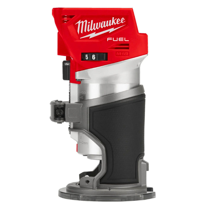 Máy phay Milwaukee M18 FTR dùng Pin 18V, chấu bóp 6mm và 6.35mm (1/4 inch)