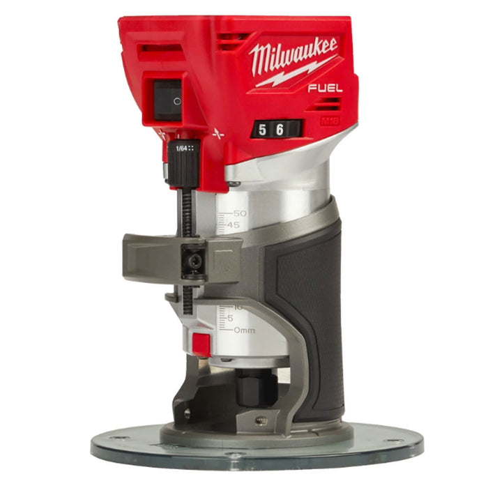 Máy phay Milwaukee M18 FTR dùng Pin 18V, chấu bóp 6mm và 6.35mm (1/4 inch)