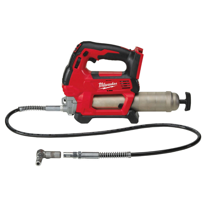 Máy bơm mỡ Milwaukee M18 GG dùng Pin 18V, áp suất bơm 690 bar