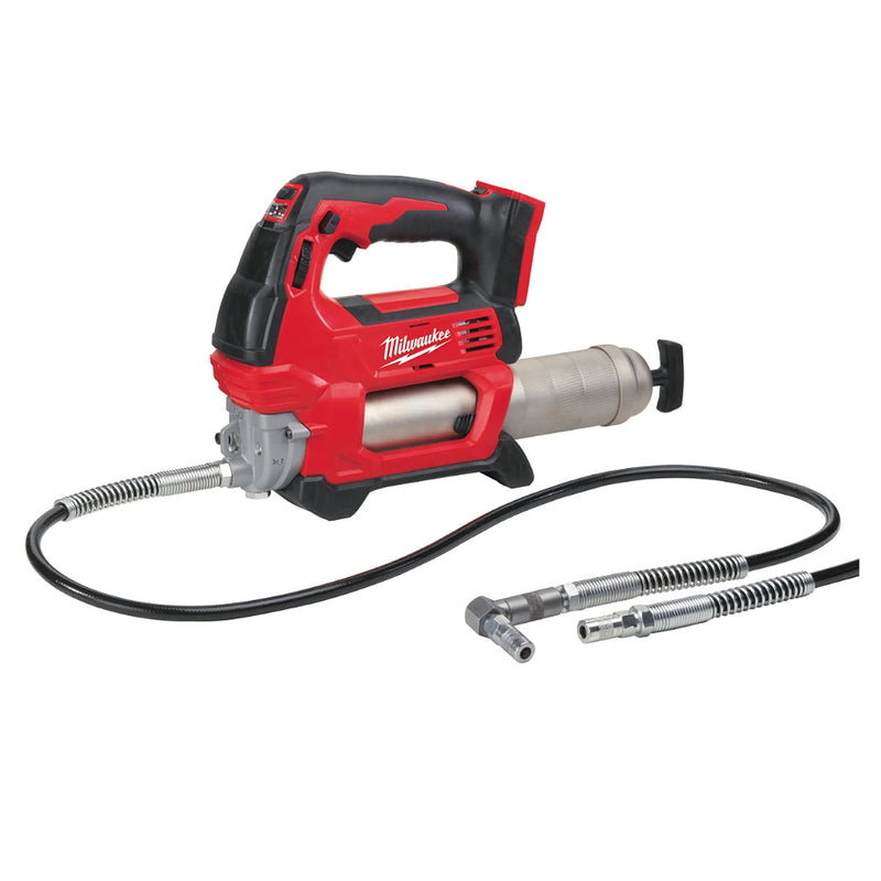 Máy bơm mỡ Milwaukee M18 GG dùng Pin 18V, áp suất bơm 690 bar