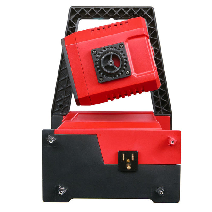 Đèn LED công trường Milwaukee M18 HAL dùng Pin 18V hoặc điện 220V/AC,  độ sáng 3,000lm