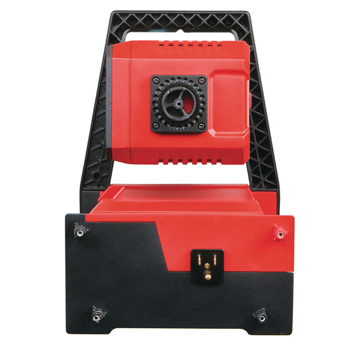 Đèn LED công trường Milwaukee M18 HAL dùng Pin 18V hoặc điện 220V/AC,  độ sáng 3,000lm