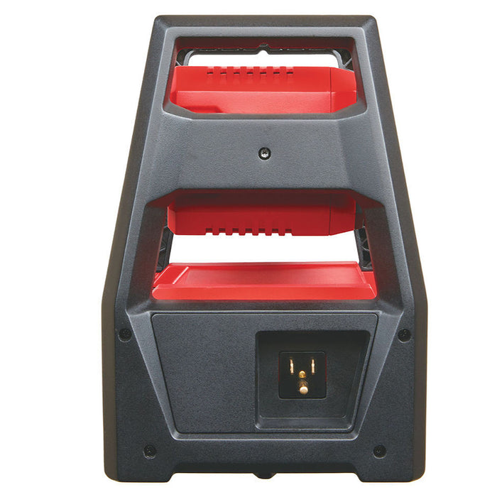 Đèn LED công trường Milwaukee M18 HAL dùng Pin 18V hoặc điện 220V/AC,  độ sáng 3,000lm