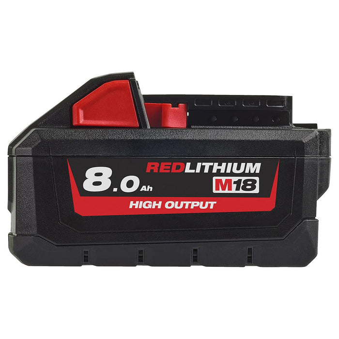 Pin 18V Redlithium, dòng High Output Milwaukee M18 HB8 dung lượng 8.0Ah