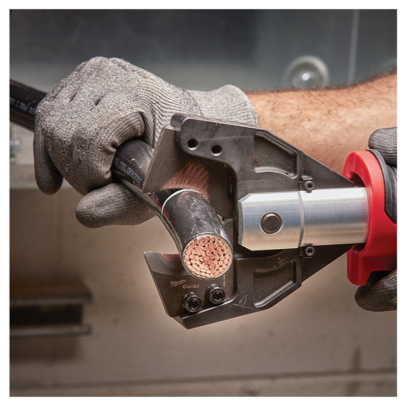 Máy cắt cáp Milwaukee M18 HCC dùng Pin 18V, đường kính cắt tối đa 35mm, lực cắt 6 tấn ( 53 kN )