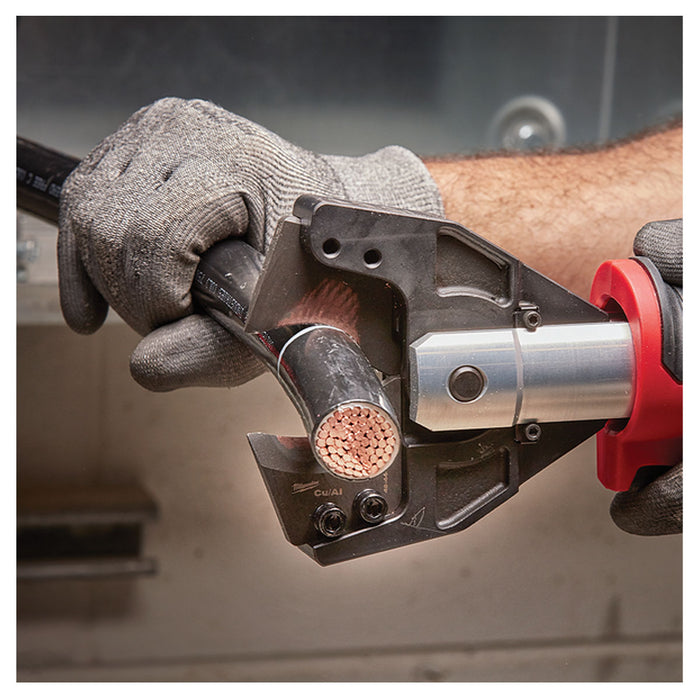 Máy cắt cáp Milwaukee M18 HCC dùng Pin 18V, đường kính cắt tối đa 35mm, lực cắt 6 tấn ( 53 kN )