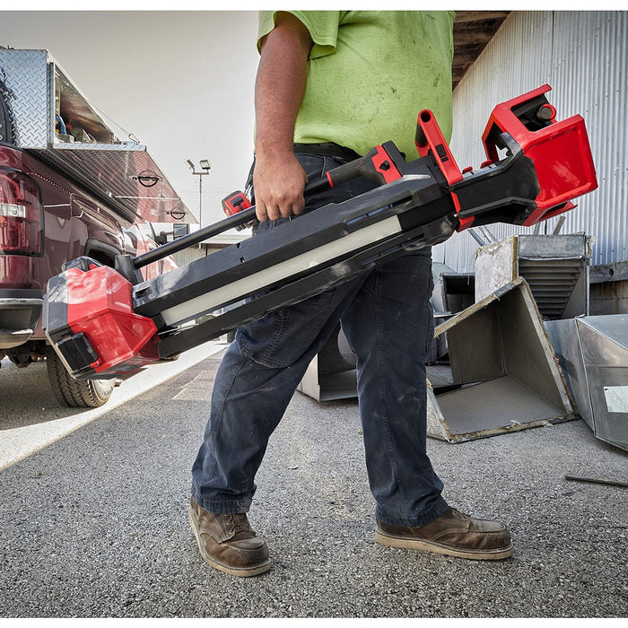 Đèn LED công trường hiệu suất cao Milwaukee M18 HOSALC dùng Pin 18V hoặc dùng điện 110 - 220V/AC, độ sáng 6,000lm