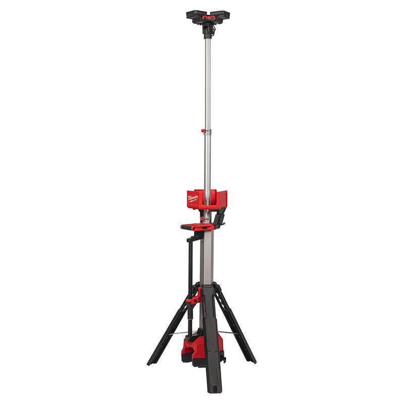 Đèn LED công trường hiệu suất cao Milwaukee M18 HOSALC dùng Pin 18V hoặc dùng điện 110 - 220V/AC, độ sáng 6,000lm