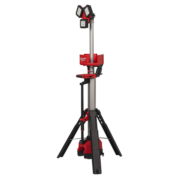 Đèn LED công trường hiệu suất cao Milwaukee M18 HOSALC dùng Pin 18V hoặc dùng điện 110 - 220V/AC, độ sáng 6,000lm