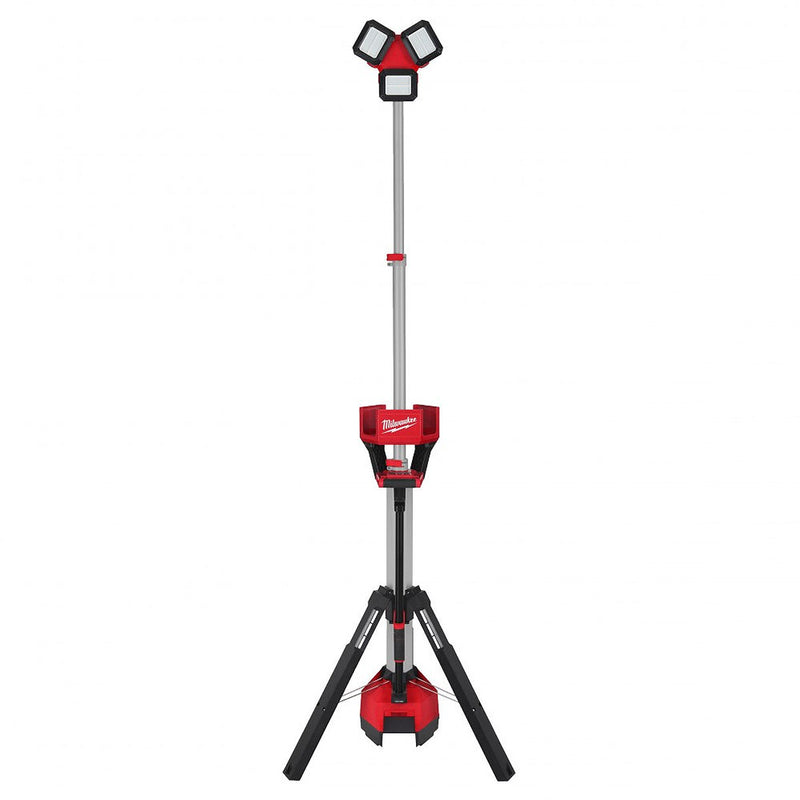 Đèn LED công trường hiệu suất cao Milwaukee M18 HOSALC dùng Pin 18V hoặc dùng điện 110 - 220V/AC, độ sáng 6,000lm