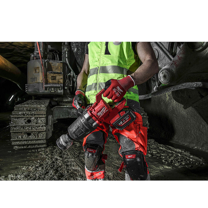 Máy siết bu lông Milwaukee M18 ONEFHIWF1DS dùng Pin 18V, cốt 1 inch loại nòng ngắn, công nghệ ONE-KEY