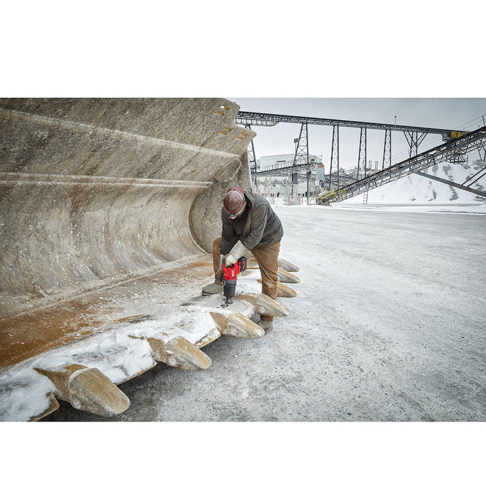 Máy siết bu lông Milwaukee M18 ONEFHIWF1DS dùng Pin 18V, cốt 1 inch loại nòng ngắn, công nghệ ONE-KEY