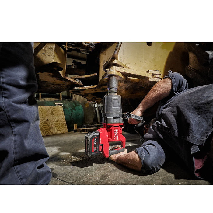 Máy siết bu lông Milwaukee M18 ONEFHIWF1DS dùng Pin 18V, cốt 1 inch loại nòng ngắn, công nghệ ONE-KEY