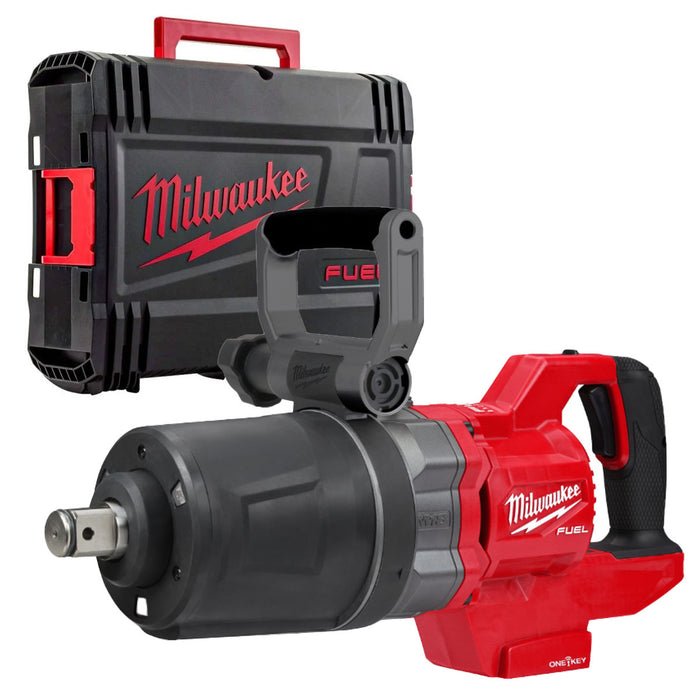 Máy siết bu lông Milwaukee M18 ONEFHIWF1DS dùng Pin 18V, cốt 1 inch loại nòng ngắn, công nghệ ONE-KEY