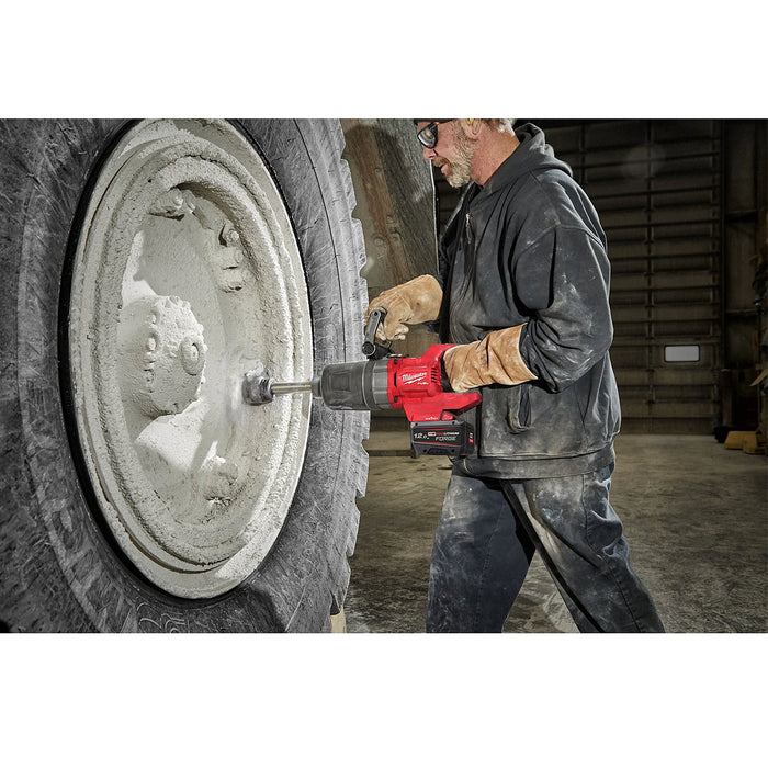 Máy siết bu lông Milwaukee M18 ONEFHIWF1D dùng Pin 18V, cốt 1 inch loại nòng dài, công nghệ ONE-KEY