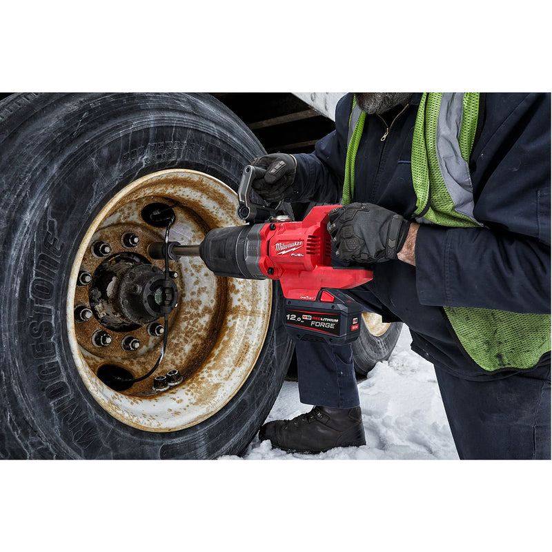 Máy siết bu lông Milwaukee M18 ONEFHIWF1D dùng Pin 18V, cốt 1 inch loại nòng dài, công nghệ ONE-KEY