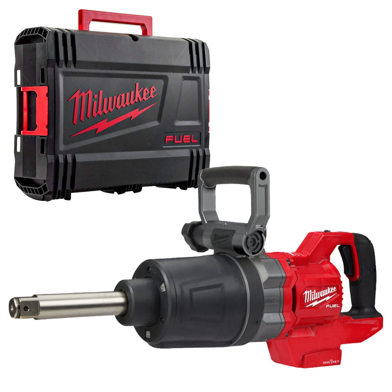 Máy siết bu lông Milwaukee M18 ONEFHIWF1D dùng Pin 18V, cốt 1 inch loại nòng dài, công nghệ ONE-KEY