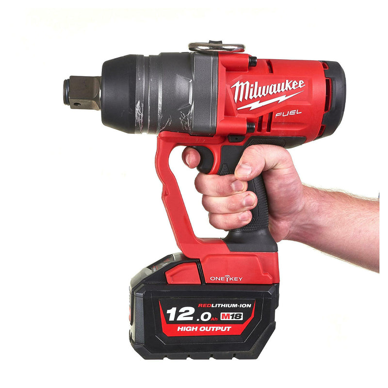 Máy siết bu lông Milwaukee M18 ONEFHIWF1 dùng Pin 18V, cốt 1 inch, công nghệ ONE-KEY
