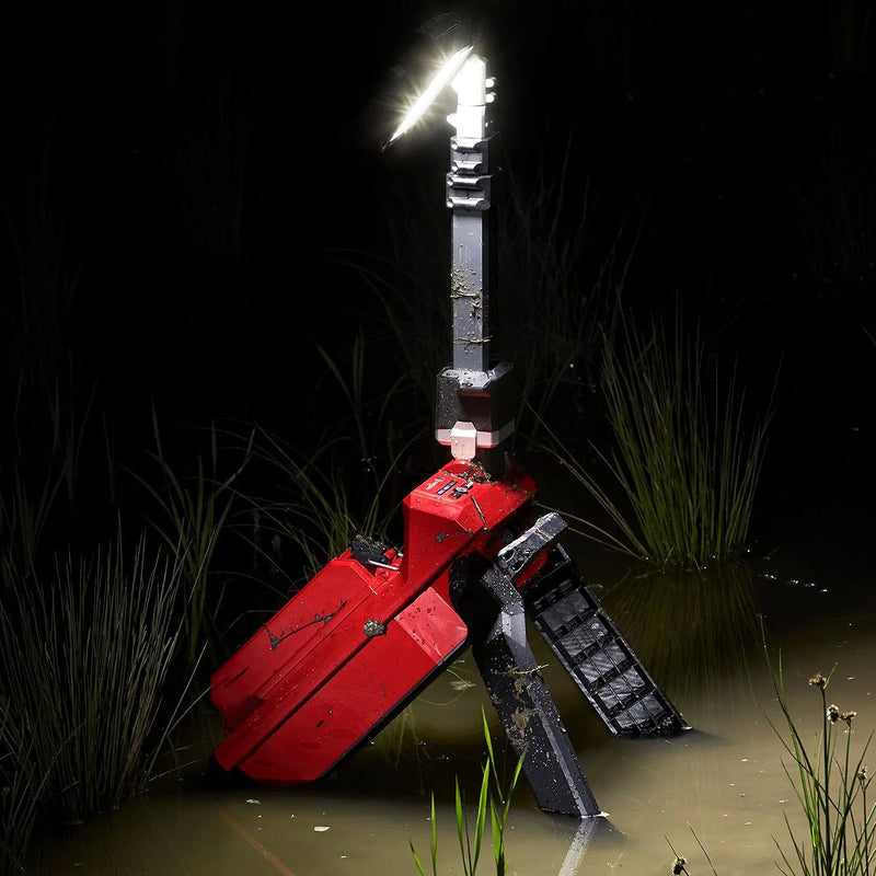 Đèn LED công trường Milwaukee M18 ONERSAL dùng Pin 18V x2, độ sáng 5,400lm, công nghệ ONE-KEY