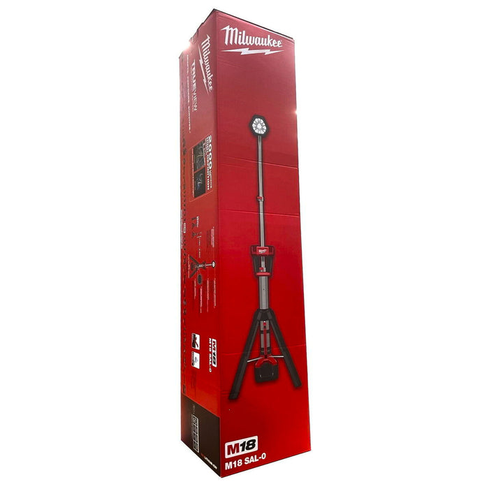 Đèn LED công trường Milwaukee M18 SAL dùng Pin 18V, độ sáng 2,000lm