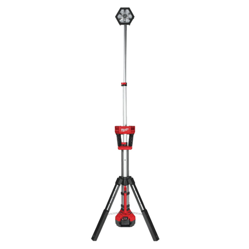 Đèn LED công trường Milwaukee M18 SAL dùng Pin 18V, độ sáng 2,000lm