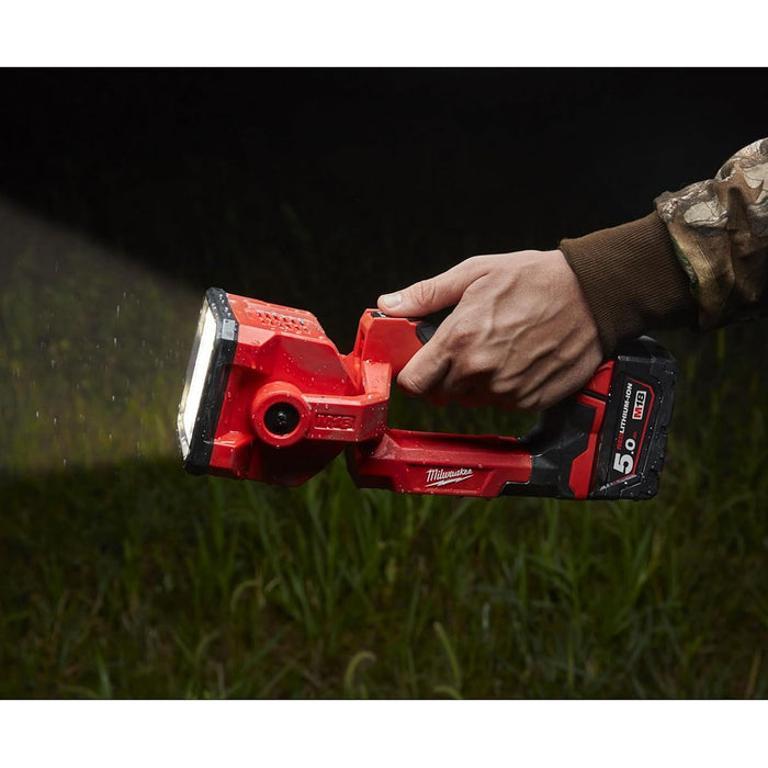 Đèn LED Milwaukee M18 SLED dùng Pin 18V, độ sáng 1,250lm