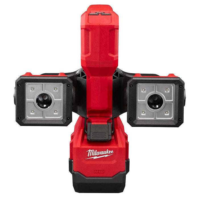 Đèn LED đôi Milwaukee M18 UBL dùng Pin 18V, độ sáng 2,500lm