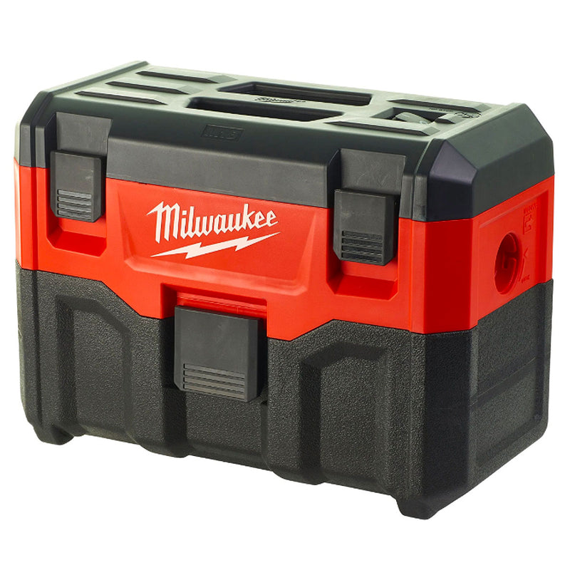 Máy hút bụi Milwaukee M18 VC-2 dùng Pin 18V, dung tích 7.5 Lít, bộ lọc HEPA ( hút khô & ướt )
