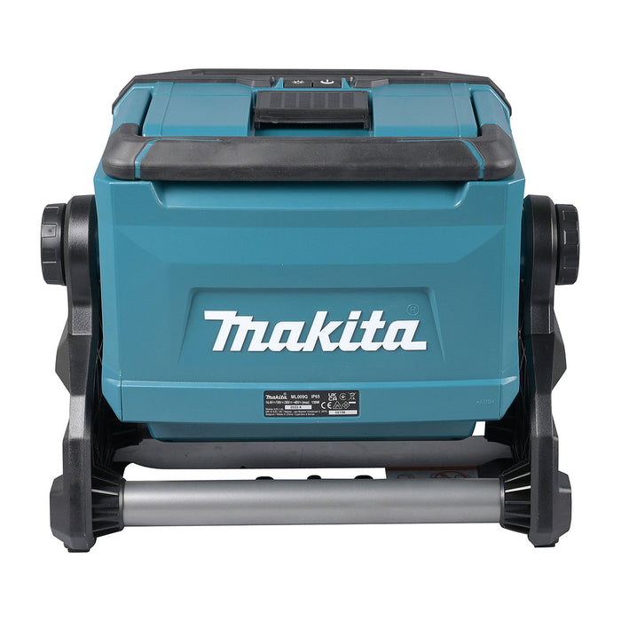 Đèn công trường Makita ML009G dùng được với Pin 40Vmax XGT, 18V LXT, 14.4V, độ sáng 10,000lm