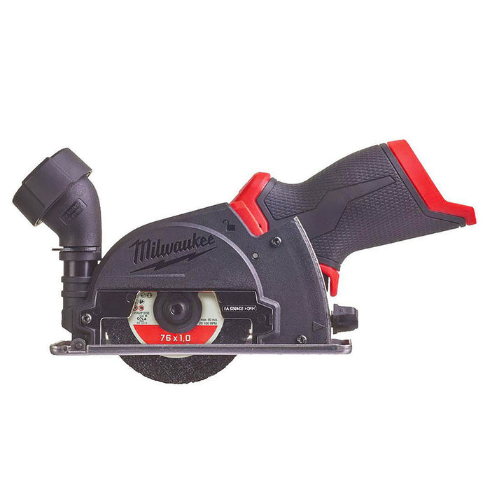 Máy cắt mini Milwaukee M12 FCOT dùng Pin 12V, đường kính lưỡi 76mm