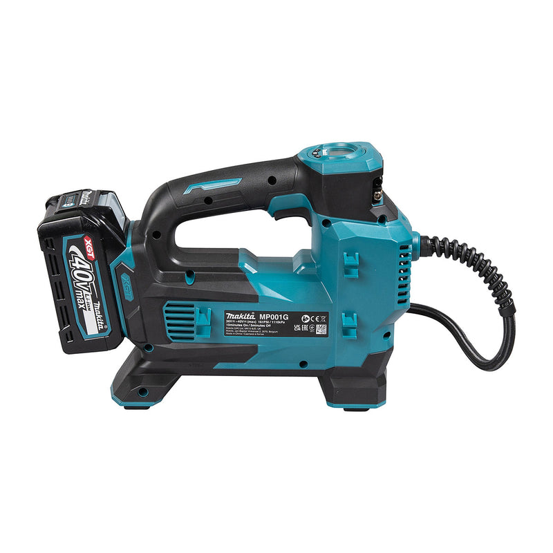 Máy bơm hơi Makita MP001G dùng Pin 40Vmax XGT