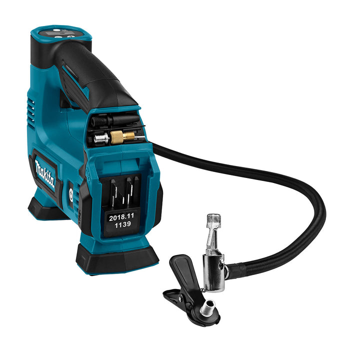 Máy bơm hơi Makita MP100D dùng Pin 12Vmax CXT