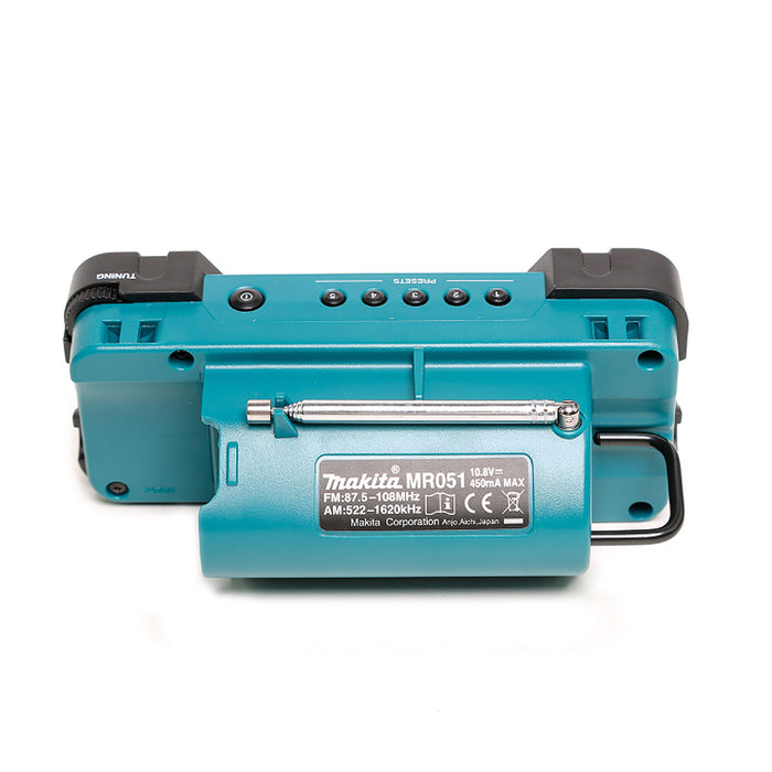 Radio Makita MR051 dùng Pin 10.8V