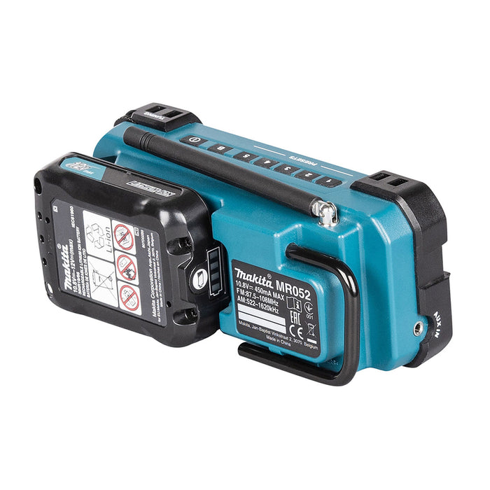 Radio Makita MR052 dùng Pin 12Vmax CXT