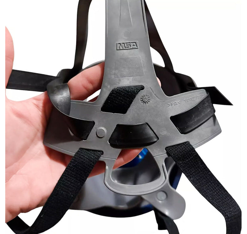 Mặt nạ phòng độc, 2 phin lọc, loại che toàn mặt Advantage 3200 MSA 10028995 chuẩn kết nối Bayonet ( Ngàm xoay )