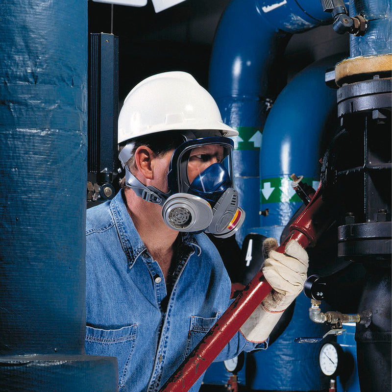 Mặt nạ phòng độc, 2 phin lọc, loại che toàn mặt Advantage 3200 MSA 10028995 chuẩn kết nối Bayonet ( Ngàm xoay )