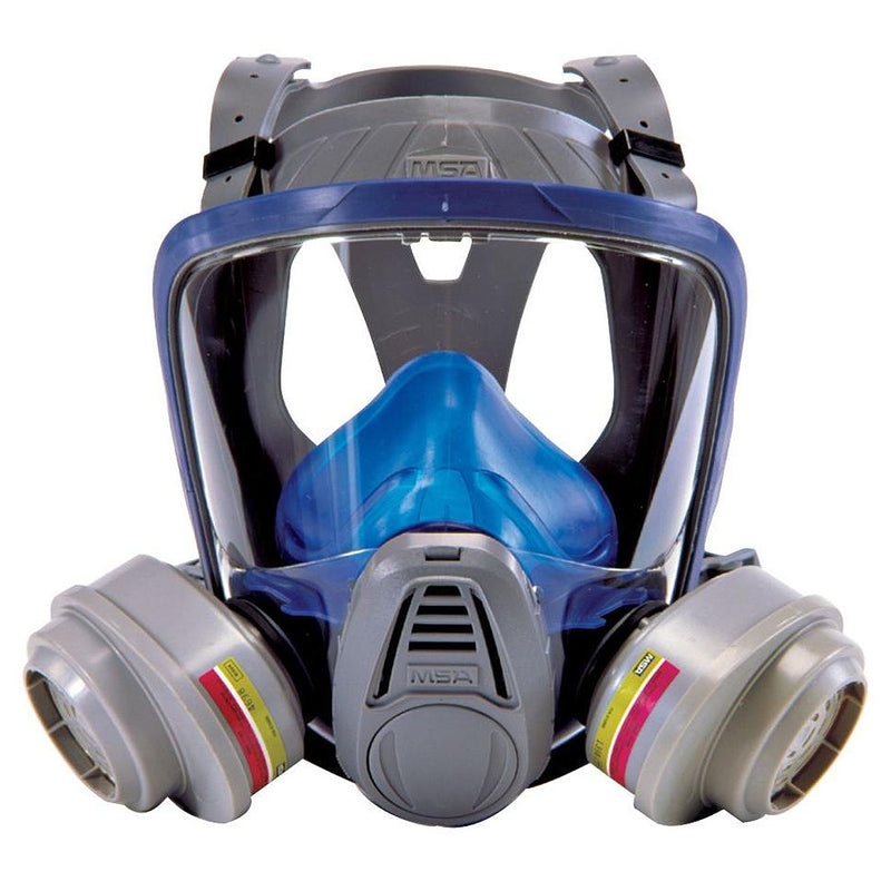 Mặt nạ phòng độc, 2 phin lọc, loại che toàn mặt Advantage 3200 MSA 10028995 chuẩn kết nối Bayonet ( Ngàm xoay )
