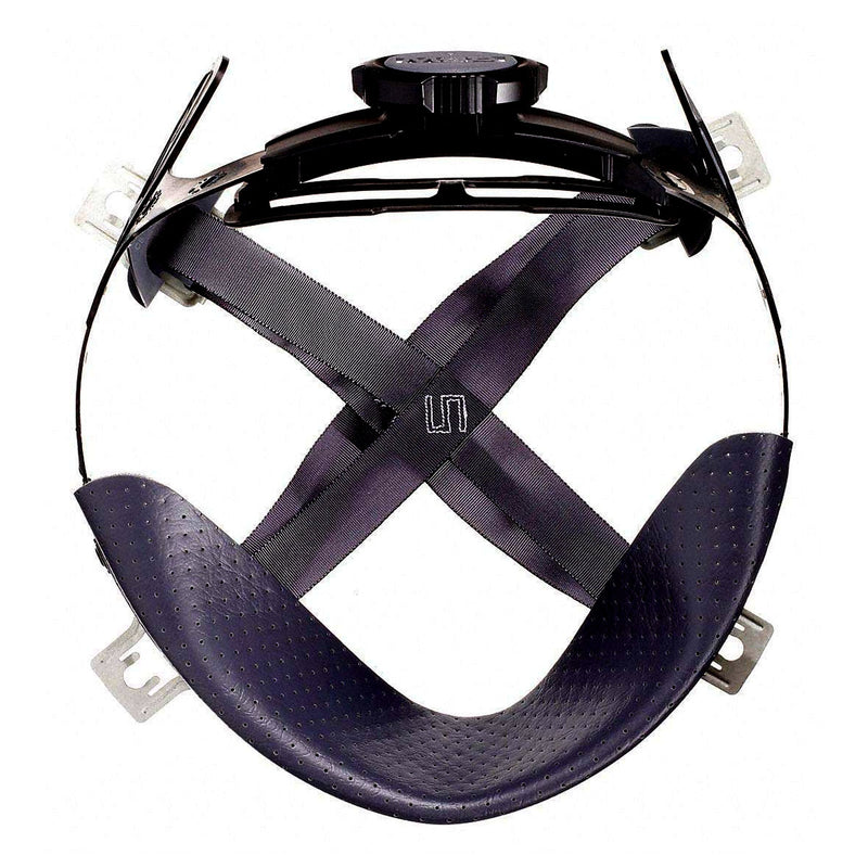 Nón bảo hộ MSA V-Gard hệ thống treo 4 điểm Fas-Trac III, điều chỉnh bằng núm vặn