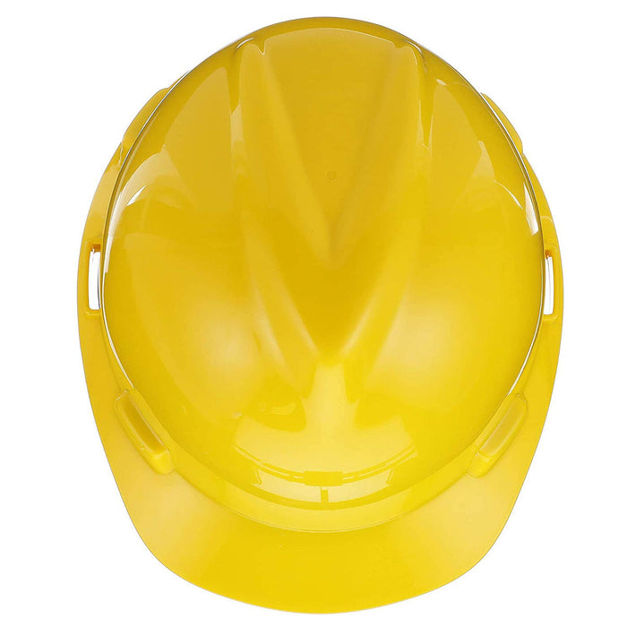 Nón bảo hộ MSA V-Gard hệ thống treo 4 điểm Fas-Trac III, điều chỉnh bằng núm vặn