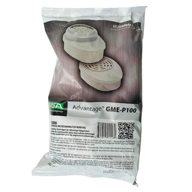 Túi 2 phin lọc hỗn hợp MSA 815366 dùng cho mặt nạ phòng độc, chuẩn kết nối Bayonet ( Ngàm xoay )