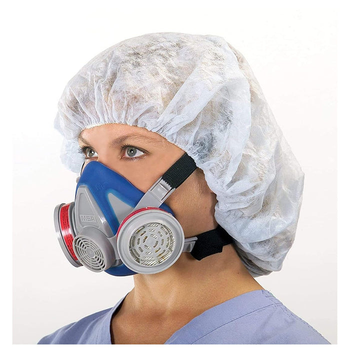 Mặt nạ phòng độc, 2 phin lọc MSA Advantage 200 LS dây đeo đôi, chuẩn kết nối Bayonet ( Ngàm xoay )