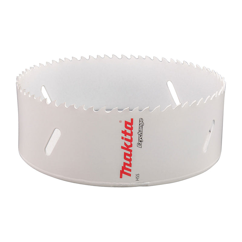 Mũi khoét lỗ dòng tháo lắp nhanh Ezychange Makita kích thước từ 16mm-152mm dùng cho Inox, gỗ chất liệu HSS-BiM