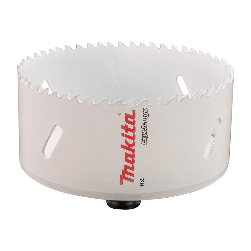 Mũi khoét lỗ dòng tháo lắp nhanh Ezychange Makita kích thước từ 16mm-152mm dùng cho Inox, gỗ chất liệu HSS-BiM