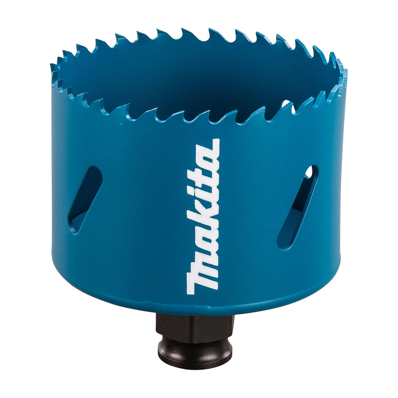 Mũi khoét lỗ dòng tháo lắp nhanh Ezychange Makita kích thước từ 16mm-152mm dùng cho Inox, gỗ chất liệu HSS-BiM