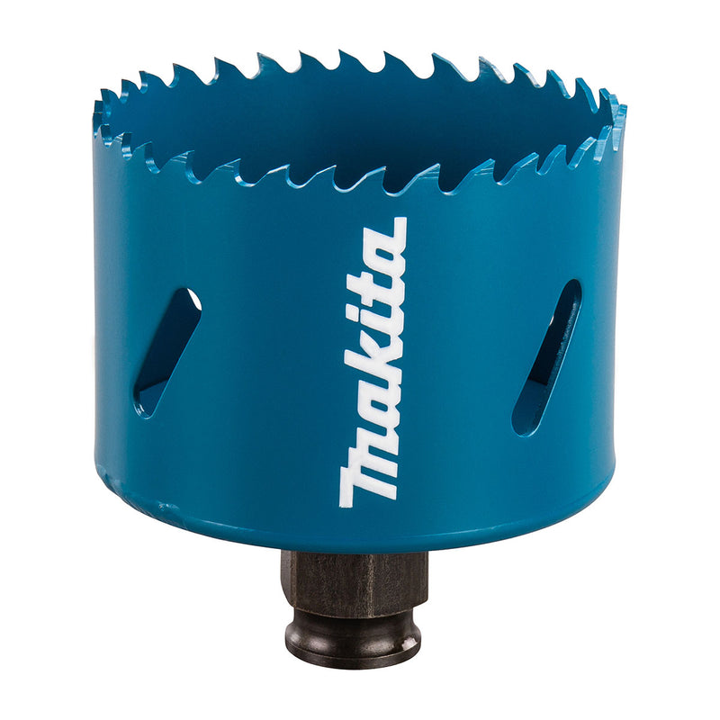 Mũi khoét lỗ dòng tháo lắp nhanh Ezychange Makita kích thước từ 16mm-152mm dùng cho Inox, gỗ chất liệu HSS-BiM